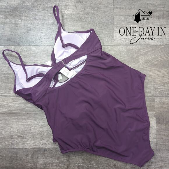 Cupshe Cross Front Keyhole One Piece Swimsuit Size XL - Picture 7 of 7